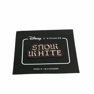 Disney X Coach Snow White Sticker